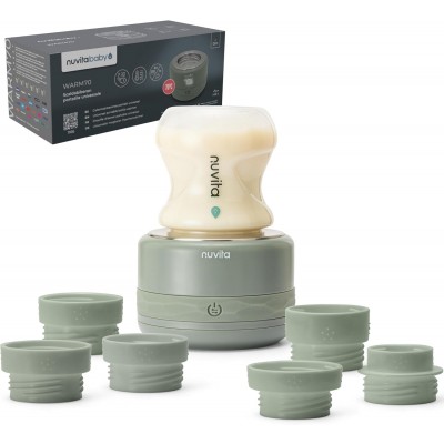 Nuvita Warm70 Scaldabiberon Portatile Senza Fili 70&deg;C &ndash; Ricaricabile USB