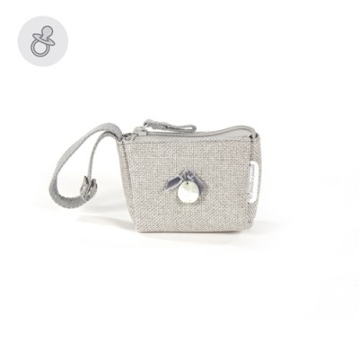 Portaciuccio Pasito a Pasito Sweet Tweed Grigio
