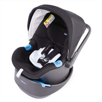 Seggiolino Auto Chicco Oasys 0+ Up BebeCare Anti-Abbandono Pure Black