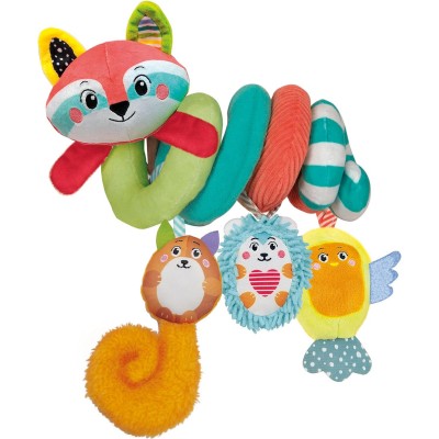 Spirale per Passeggino Clementoni Soft Spiral Happy Animals