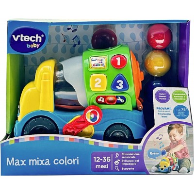 VTech Max Mixa Couleurs-Camion Parlant con 5 Mélodies