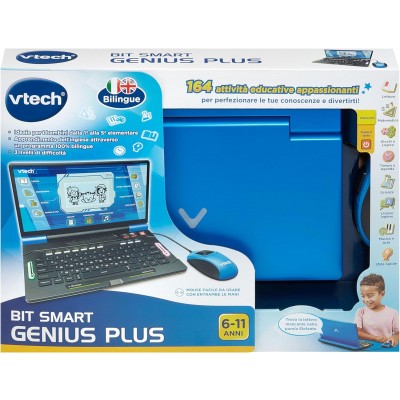 Ordinateur Interactif Vtech Bit smart Genius plus Bleu 