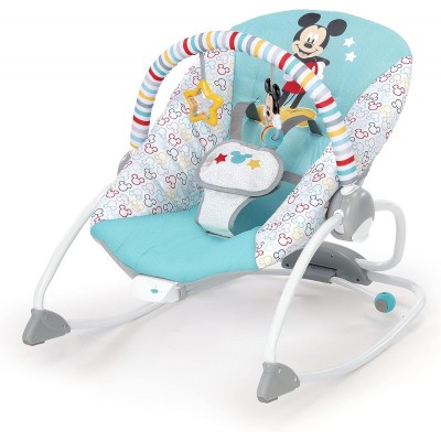 Sdraietta Vibrante Bright Starts 2 in 1 Rocker Mickey Mouse