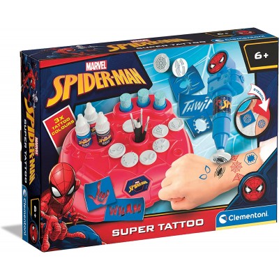 Gioco Clementoni Marvel Spider-Man Super Tattoo