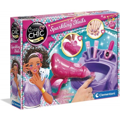 Gioco Clementoni Crazy Chic Make Up Sparkling Nails