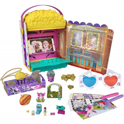 Playset Mattel Polly Pocket Box Cinema
