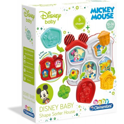 Gioco Clementoni Disney Baby Casetta Forme e Colori