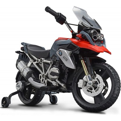  Moto Elettrica Rollplay BMW 1200 GS Rosso