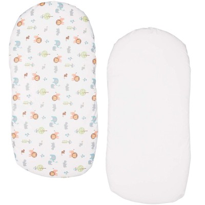 Set Lenzuola per Culla Chicco Baby Hug Little Animals 2pz