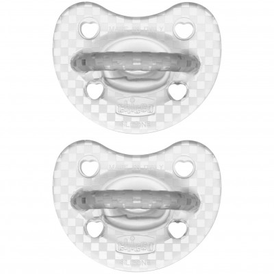 Gommotto Chicco Physio Caucciù 12m+ 2Pz con Custodia