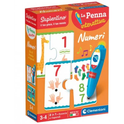 Sapientino Clementoni Penna Interattiva Numeri