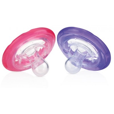 Succhietti a Ciliegia Nuby Natural Flex 6-36m Rosa e Viola