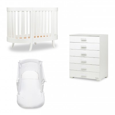 Set Baby Fashion Agorà Bianco