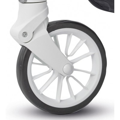 Ruota Anteriore Destra per Passeggino Inglesina Zippy Light Bianco