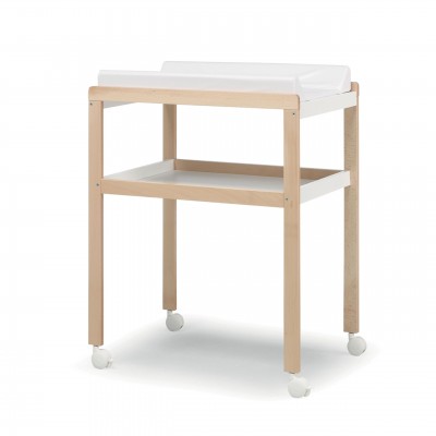 Erbesi Mini Fasciatoio Bianco Naturale