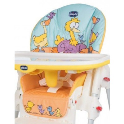 Fodera Seggiolone Chicco Polly Easy Birdland