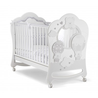 Lit bébé Pali Bonnie Hublot Blanc