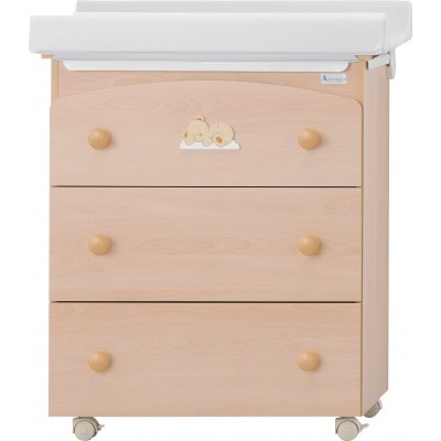 Cassettiera Fasciatoio Azzurra Design Web Naturale