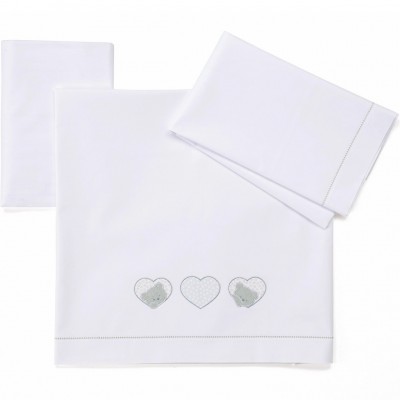 Lenzuoline per Lettino Foppapedretti Lovely 3 Pz. Lenzuoline per Lettino Foppapedretti Lovely 3 Pz.