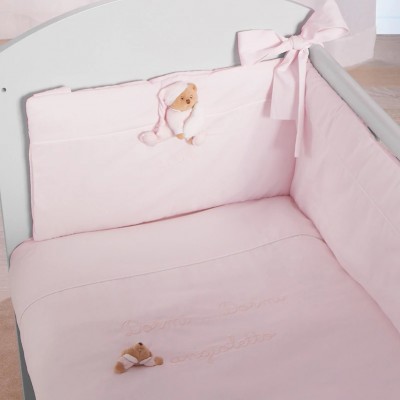 Completo Piumone Nanan Mini-Me Puccio Rosa