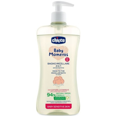 Bagno Micellare 2 in 1 Chicco 500 ml