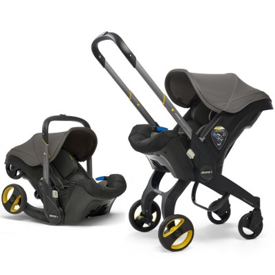 Seggiolino Auto Passeggino Doona 2 In 1 Gruppo 0+ Grey Hound