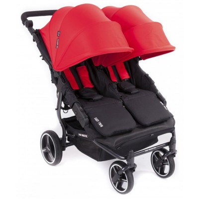 Passeggino Gemellare Baby Monsters Easy Twin 3S Red