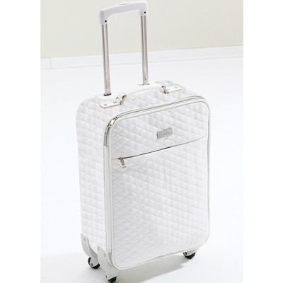 Trolley Nanan Trapuntato Ecopelle Bianco