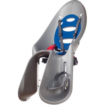  Seggiolino Bici Posteriore Okbaby Eggy Pack Argento/Blu