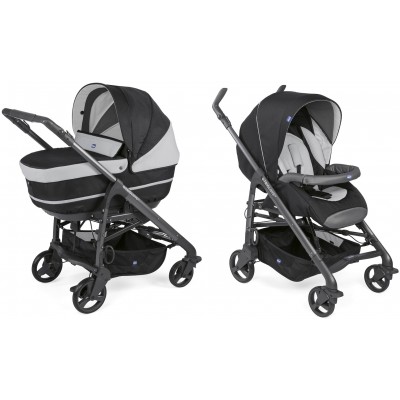 DUO POUSSETTE CHICCO LOVE UP JET BLACK