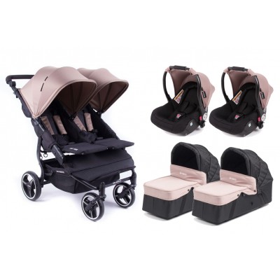 Trio Jumeaux Baby Monsters Easy Twin Taupe Trio Gemellare Baby Monsters Easy Twin Taupe