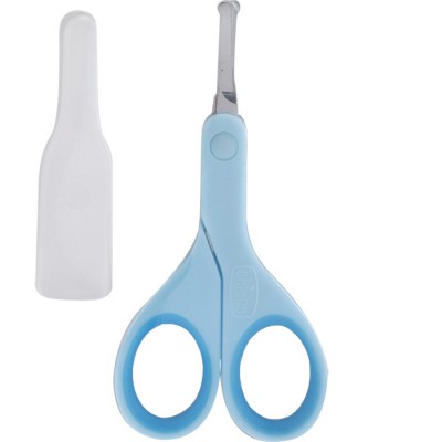 Forbicine Neonato Chicco Baby Moments Azzurre