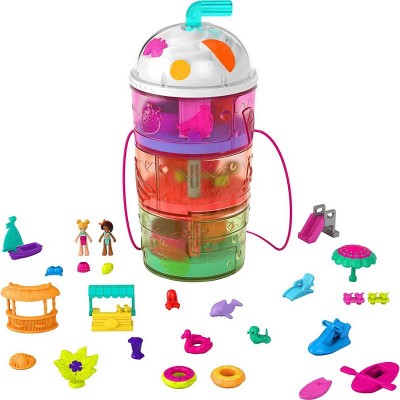 Borsetta Playset Mattel Polly Pocket Spin 'n Surprise Waterpark