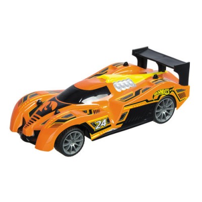 MONDO HOT WHEELS VOITURE ORANGE SERIE RACING RADIOCOMMANDEE EN PROMOTION