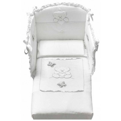 Completo Piumone Azzurra Design Soffio Bianco