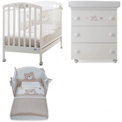 Set Pali Teo (Lettino + Bagnetto + Set Piumone)