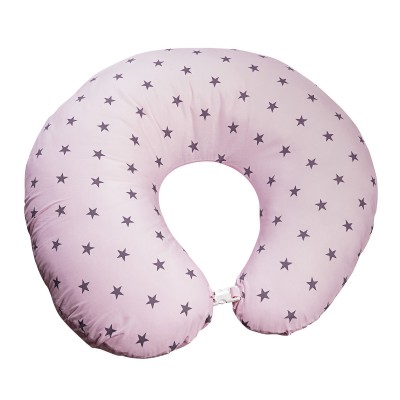 Cuscino Allattamento a Ciambella con Gancio Picci Stella Converse Rosa