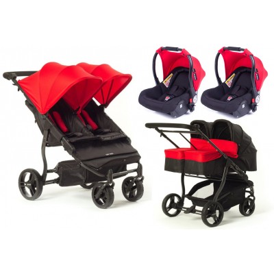 Trio Gemellare Baby Monsters Easy Twin Red