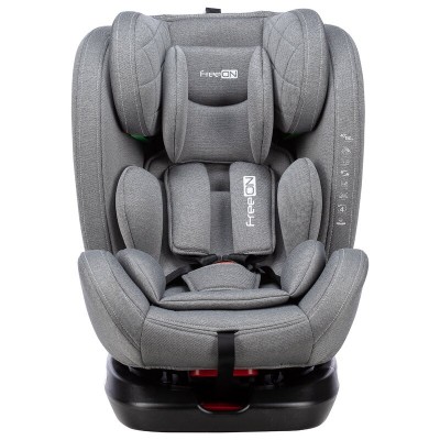 Seggiolino Auto FreeON Sierra i-Size Girevole a 360° Isofix da 40-150 cm Grigio