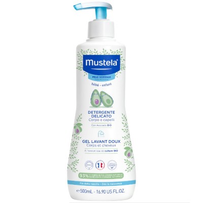 Bagno Gel Corpo e Capelli Mustela 500ml