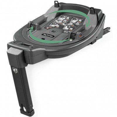 Base Auto Peg Perego Base Giro Isofix con Rotazione a 360° per Seggiolino Auto