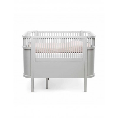 The Sebra Bed Baby & Jr. &ndash; culla trasformabile in letto junior Stone Grey