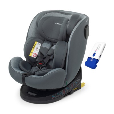 Seggiolino Auto Foppapedretti Circle i-Size da 40-150 cm Silver + Dispositivo Antiabbandono OMAGGIO