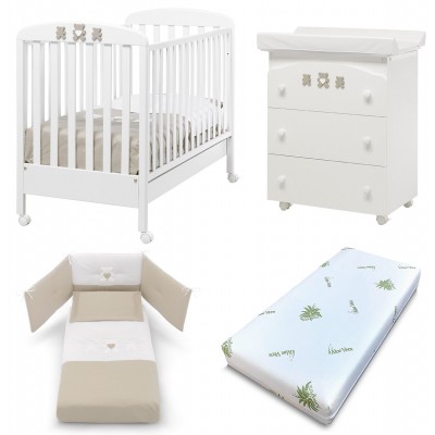 Set Erbesi Molly Bianco Tortora