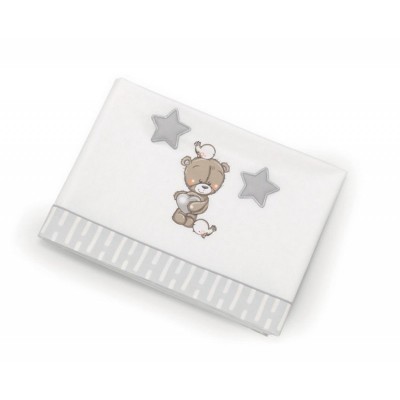Set Lenzuola per Lettino Azzurra Design Love Me 3 pz