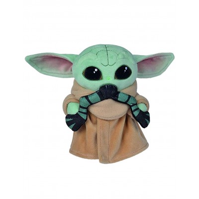 Star Wars Grogu Le Mandalorien avec Grenouille Peluche Douce 17 cm