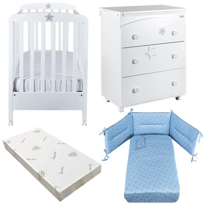 Set Erbesi Tato Bianco Grigio
