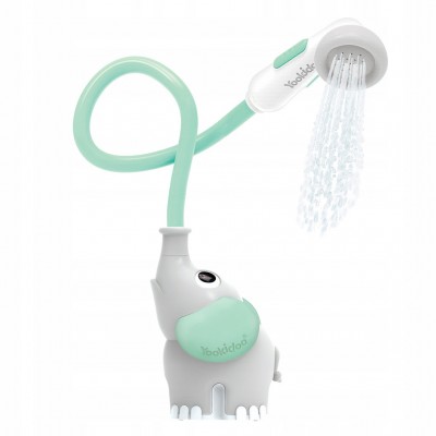 Yookidoo Éléphant Baby Shower Turquoise - Jouet de Bain 0-2 Ans