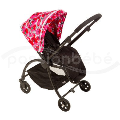 Poussette trio leopard top