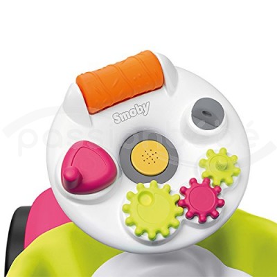 Smoby - Cotoons Cosy Seat Rose - Siège Gonflable + Tablette d